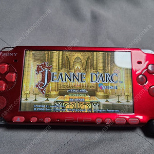 PSP 3005 래디언트 레드 128GB