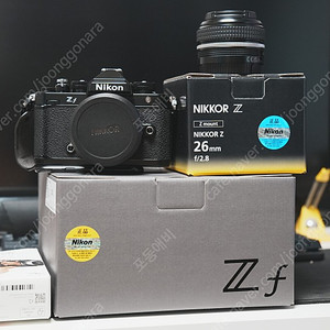 니콘 ZF + 40mm 렌즈킷 + Z26mm f2.8 + 픽디자인 마이크로 클러치 판매