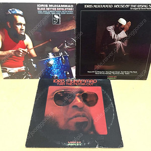 LP ; idris muhammad 이드리스 무함마드 엘피 음반 3장 재즈 펑크 명반 funk-jazz Kudu