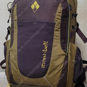 몽벨 mont-bell PRIMA 30 등산배낭 여행캠핑백팩 30L