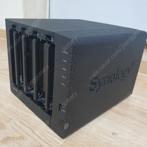 시놀로지(Synology) NAS DS412+ 4베이, 10TB 1~4개 HDD 셋팅 가능