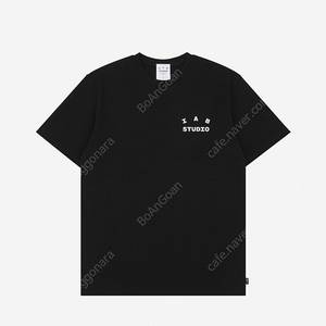 (M) 아이앱스튜디오 티셔츠 블랙 화이트