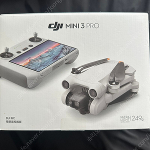 Djl mlnl 3 pro 미니3 드론 팝니다.(1회 테스트사용)