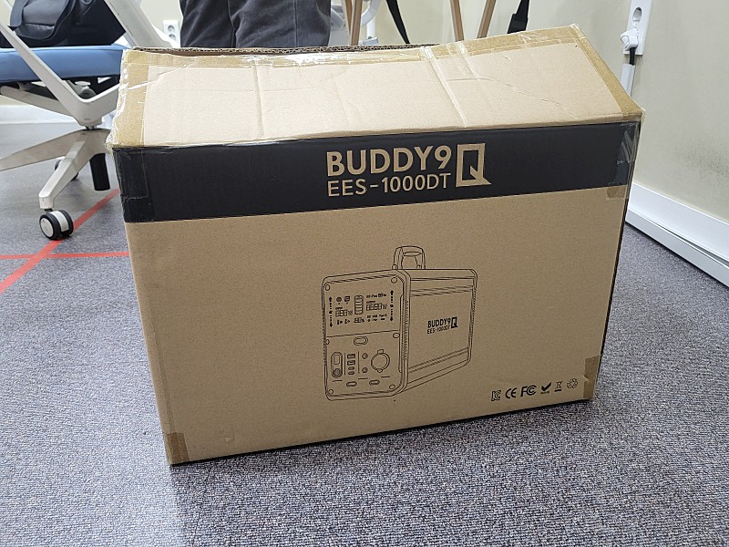 버디9 Q(buddy9 Q) EES-1000DT 캠핑, 낚시, 차박, 인산철 파워뱅크 배터리 판매