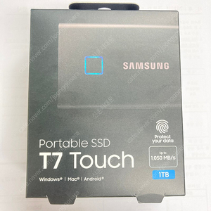 포터블 SSD T7 Touch 1TB 정품 미개봉 새제품