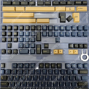 KBDIY GMK 블루사무라이 짭키캡 체리프로파일 pbt