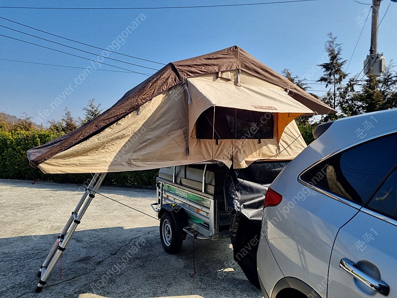 카이로스 198f 트레일러및 루프탑 텐트 판매