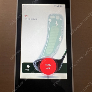 보이스캐디 야디지북 골프거리측정기 Y1 (LTE