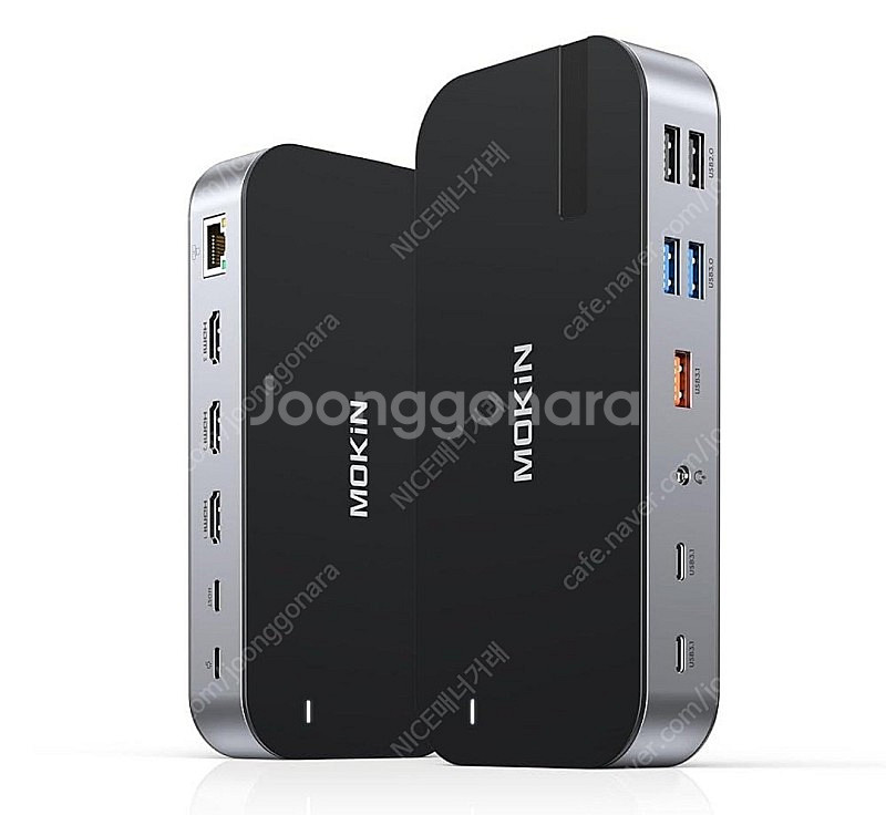 MOKIN 16 in 1 도킹스테이션 USB 허브 (미...--0