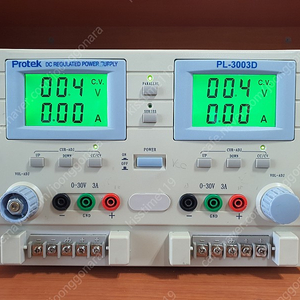 Protek Dc Regulated Power Supply PL-3003D(2채널 파워 서플라이)