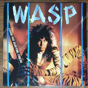 헤비메탈 lp, W.A.S.P. / Inside the electric circus