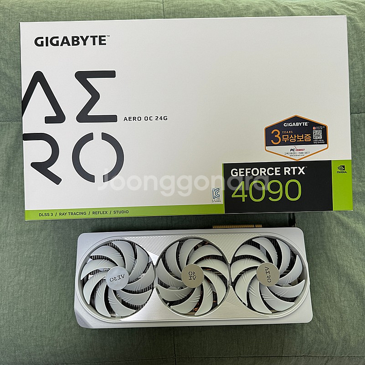 RTX 4090 AERO 팝니다 [세종, 대전]--1