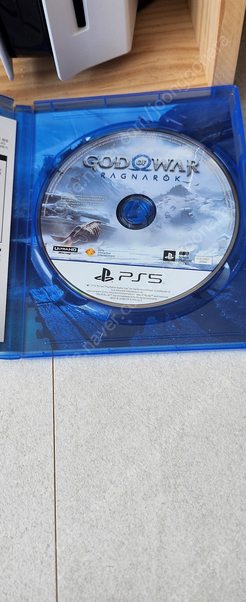 PS5 갓오브워 라그나로크 CD