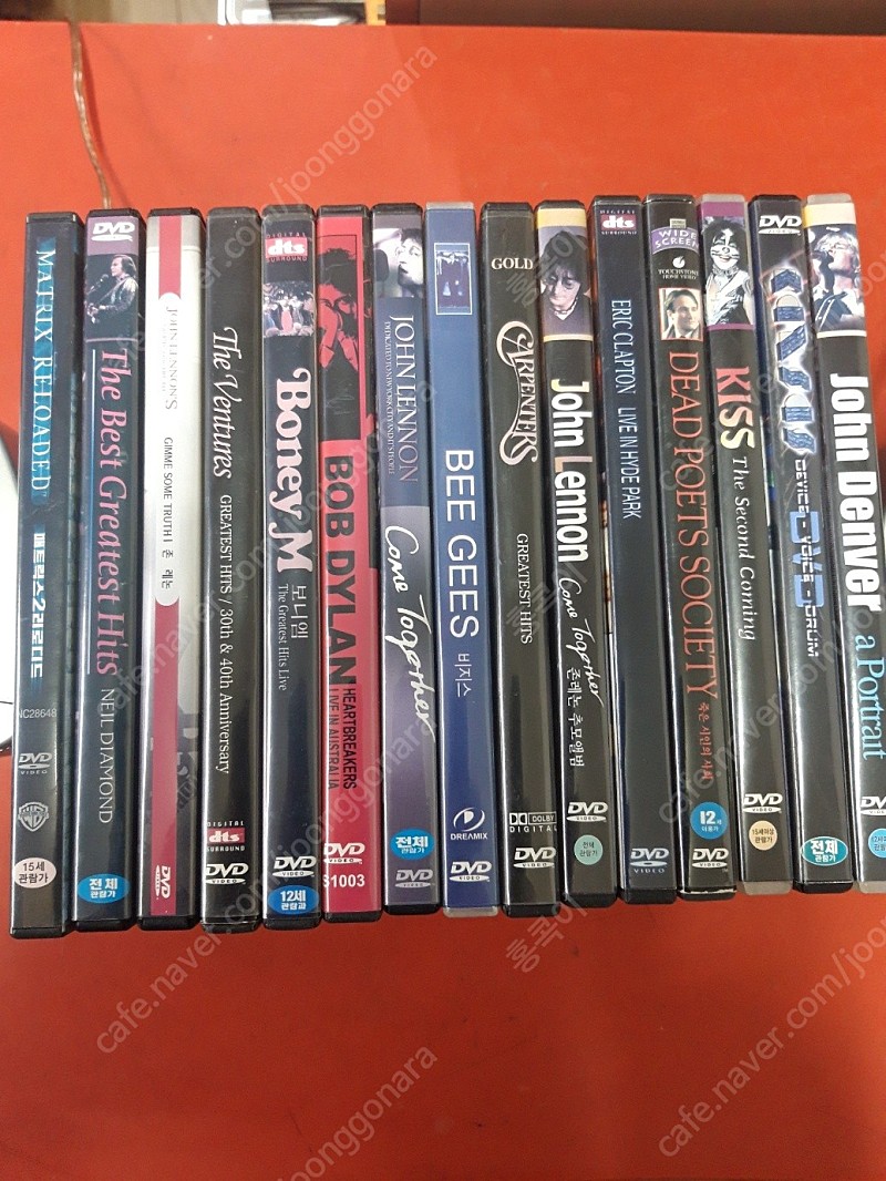 여러가지 DVD CD 일괄 판매