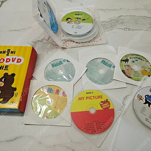 애플비 dvd4종, 해빗 씨디3종 외 씨디3종 일괄 3천원