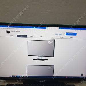 삼성 24인치 LEDTV 모니터 T24D390 팝니다