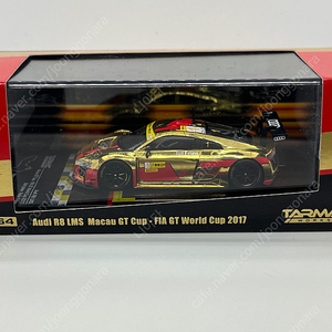 1:64 타막 아우디 R8 LMS 크롬 골드