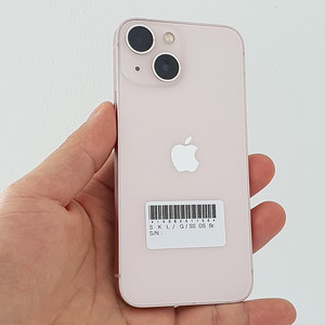 (251156)아이폰13미니 핑크 128기가 정상해지 상태깨끗 33만원