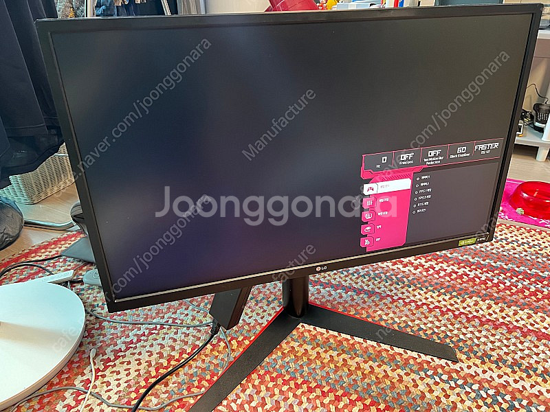 27GK750F LG게이밍모니터 27인치 FHD 240...--0