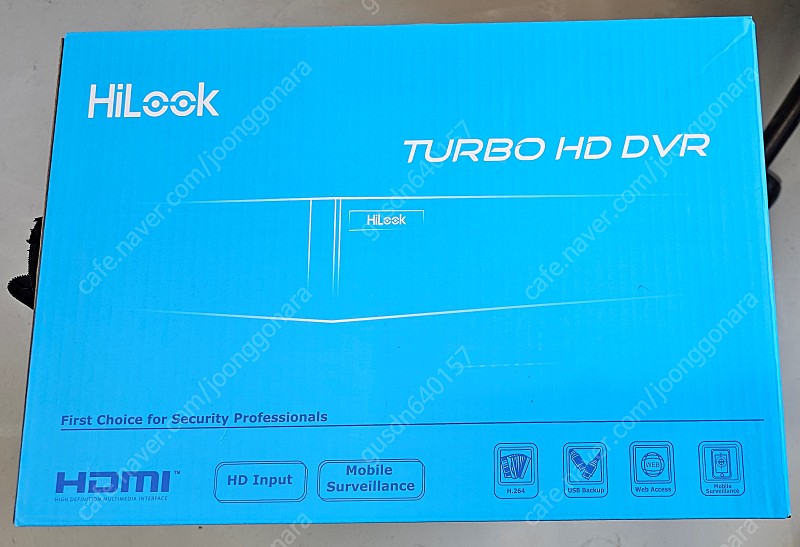 하이룩 hilook 녹화기 DVR-204Q-K1(1TB) 판매합니다.