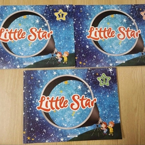 언어세상 리틀스타 영어워크북 1.2.3 세 권 little star