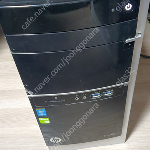 hp 파빌리온 500-553kr i5-4460, GT710, 8GB 램, 120SSD 데스크탑 팝니다