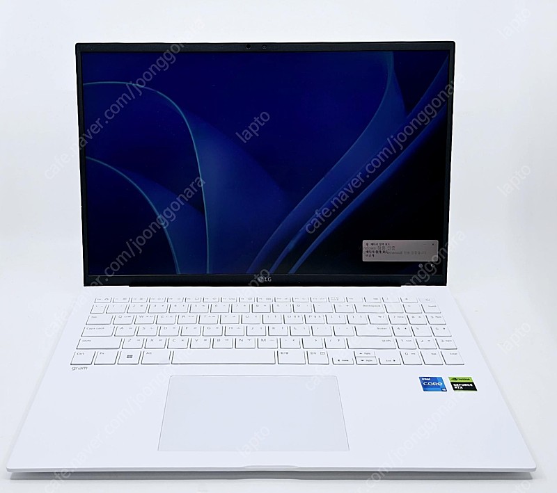 LG전자 2023 그램16 16ZD90R-EX56K 게이밍 RTX3050 중고노트북