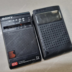 소니 ICF-EX55V 소형 라디오