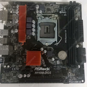 Asrock h110m-dgs 보드 팝니다 최대3장