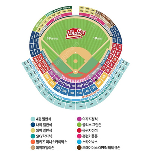 5월 24일 ssg랜더스 대 한화이글스 내야패밀리석 4연석 원가 판매합니다