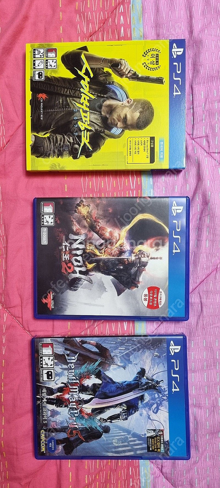 ps4 사이버펑크 인왕2 데빌메이크라이5 택포 3.5--0