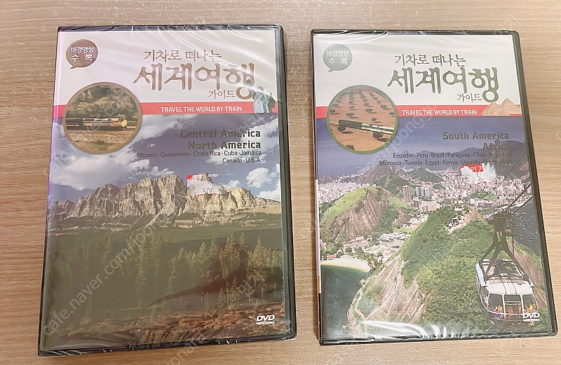 (DVD) 기차로 떠나는 세계여행 가이드 (4가지 시리즈) 모음 (미개봉)