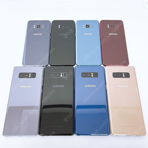 최저가 갤럭시s8,s8+,노트8 정상 공기계팝니다