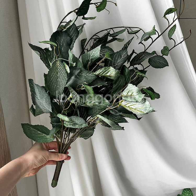 50cm 바인 잎 넝쿨 덩쿨 카페 인테리어 담쟁이 장식 소품 조화 아이템--1