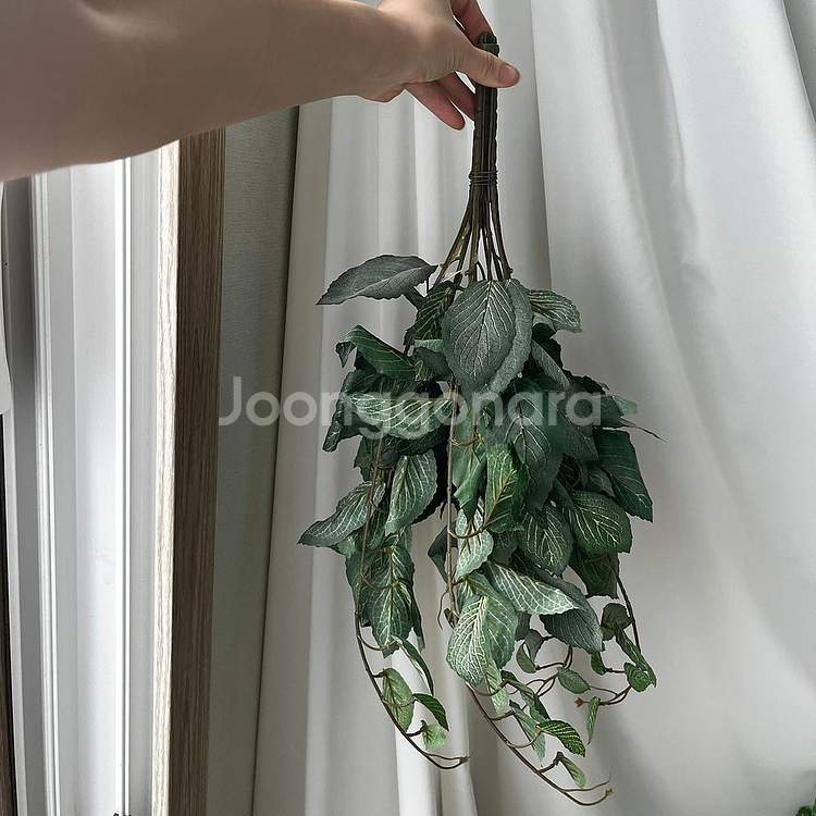 50cm 바인 잎 넝쿨 덩쿨 카페 인테리어 담쟁이 장식 소품 조화 아이템--2