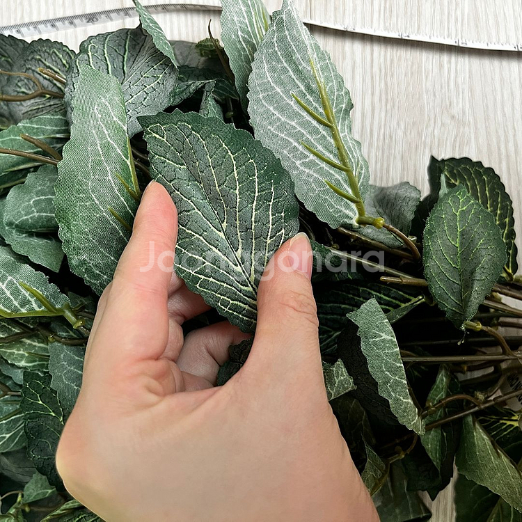 50cm 바인 잎 넝쿨 덩쿨 카페 인테리어 담쟁이 장식 소품 조화 아이템--3