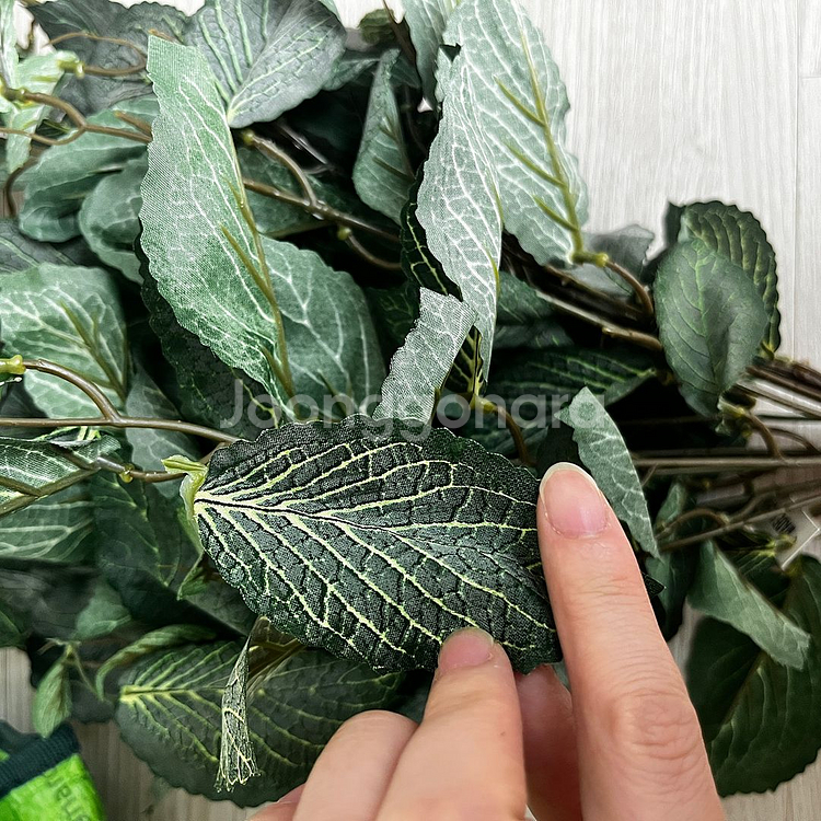 50cm 바인 잎 넝쿨 덩쿨 카페 인테리어 담쟁이 장식 소품 조화 아이템--4