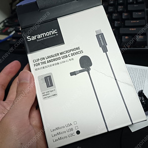 Saramonic LavMicro U3C USB-C 핀마이크