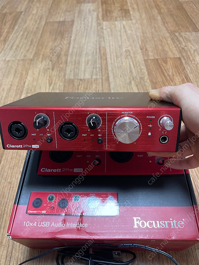 Focusrite Clarett 2Pre usb오디오 인터페이스 팝니다