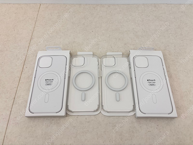 [새상품급] 맥세이프형 아이폰15 정품 투명 케이스(1개 남음)