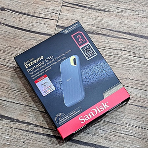 SanDisk Extreme Portable SSD V2 E61 2TB 샌디스크 휴대용 외부 저장장치 2테라