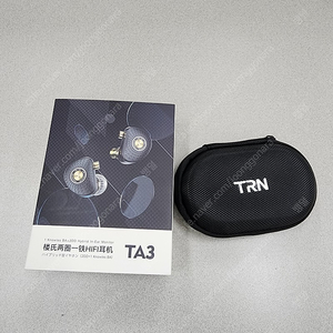 인이어 이어폰 TRN TA3 풀박스 최저가 케이스 증정 무료택배