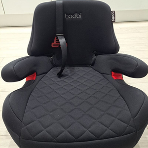 토드비 주니어 부스터 카시트 블랙(ISOFIX)