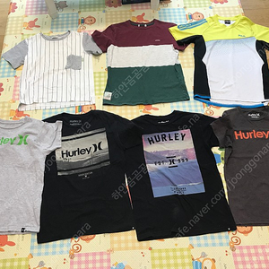 남아 여름 티셔츠 7벌 (12,000원) 토토헤로스, 레노마, 휠라, Hurley