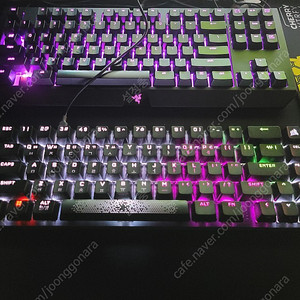 커세어 K65 RGB PRO MINI OPX 광적축 흡음+윤활 작업제품