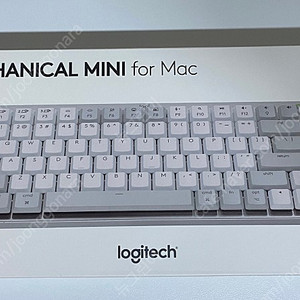 미개봉 새상품 로지텍 매커니컬 mx mechanical for mac키보드 로지텍키보드 판매