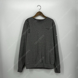 디스커버리 맨투맨 티셔츠 (L size / GRAY)