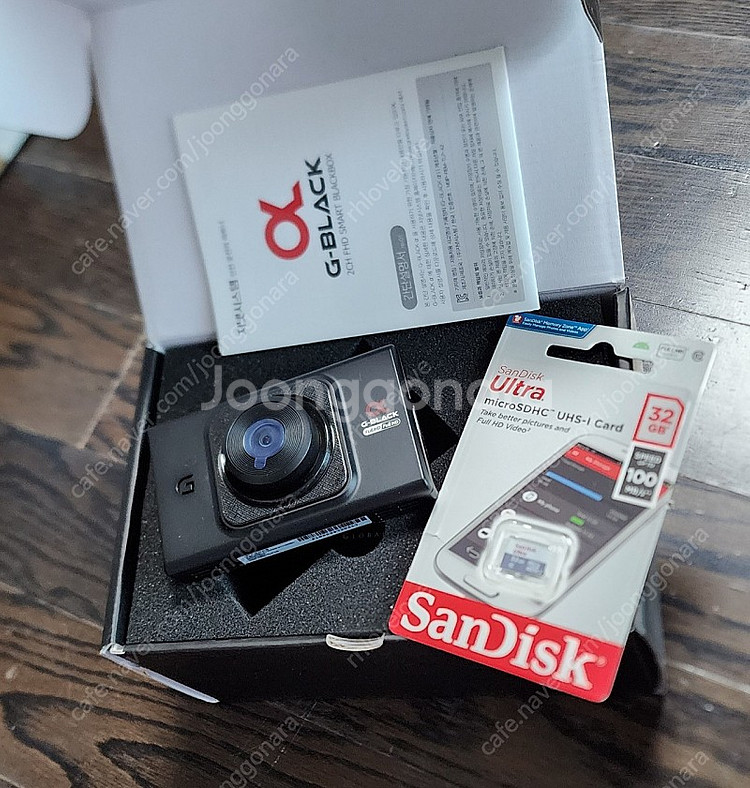 지넷 FHD 2채널 블랙박스. 32GB. 단순개봉. 미...--1
