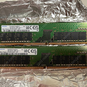 삼성 ddr4 pc4 3200 16g 2개