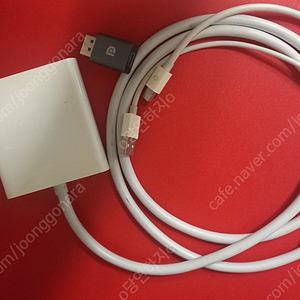 택포) 애플 Mini DisplayPort-Dual-Link DVI 듀얼링크 dvi 어댑터 + 미니DP F to DP M 컨버터 팝니다